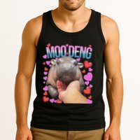 The Famous Moo Deng Pygmy Baby Hippo Moo Deng Cute Moodeng Tank Top