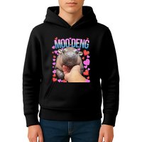The Famous Moo Deng Pygmy Baby Hippo Moo Deng Cute Moodeng Kids Hoodie