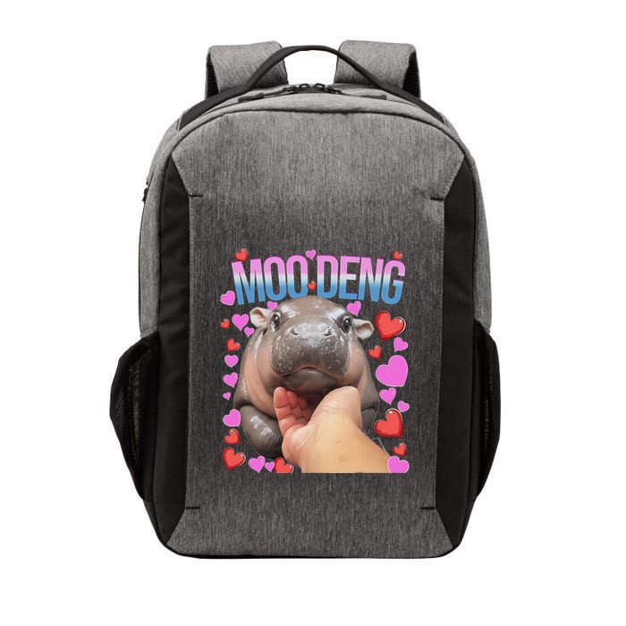 The Famous Moo Deng Pygmy Baby Hippo Moo Deng Cute Moodeng Vector Backpack