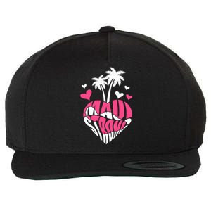 Together For Maui Pray For Maui Hawaii Strong Women Men Wool Snapback Cap