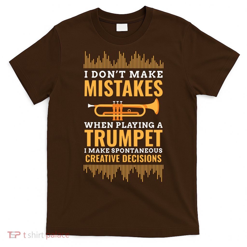 Trumpet Funny Musician Band Player Trumpeter Gift T-Shirt