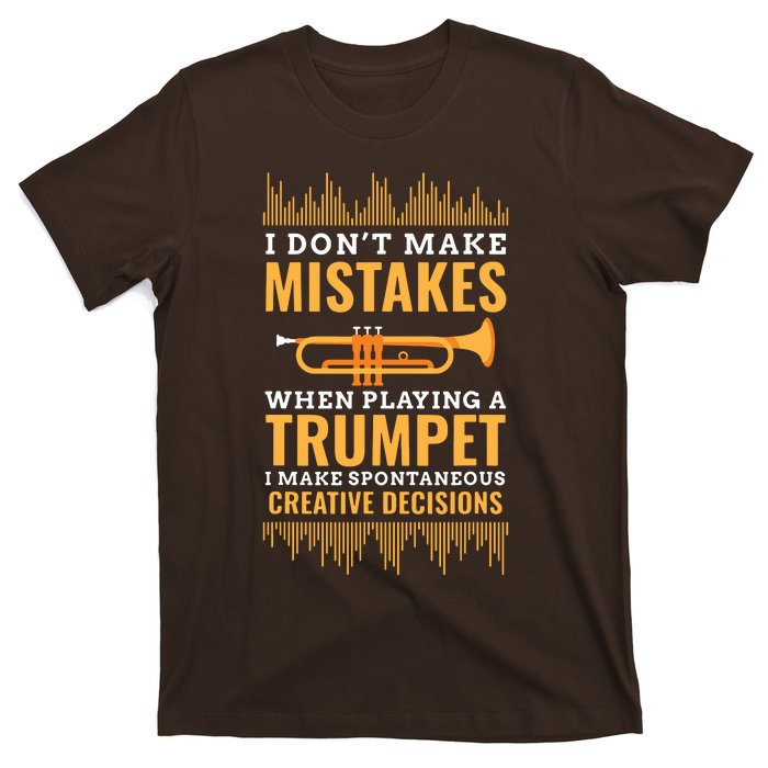 Trumpet Funny Musician Band Player Trumpeter Gift T-Shirt