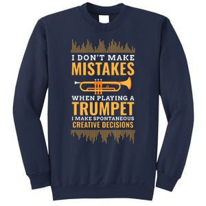 Trumpet Funny Musician Band Player Trumpeter Gift Sweatshirt