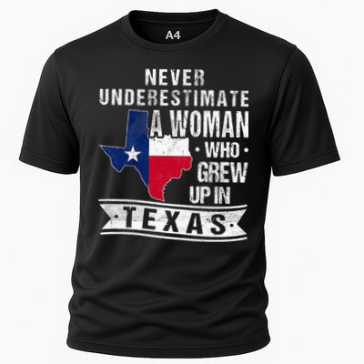 Texas Flag Map Vintage Texas Performance Shirt