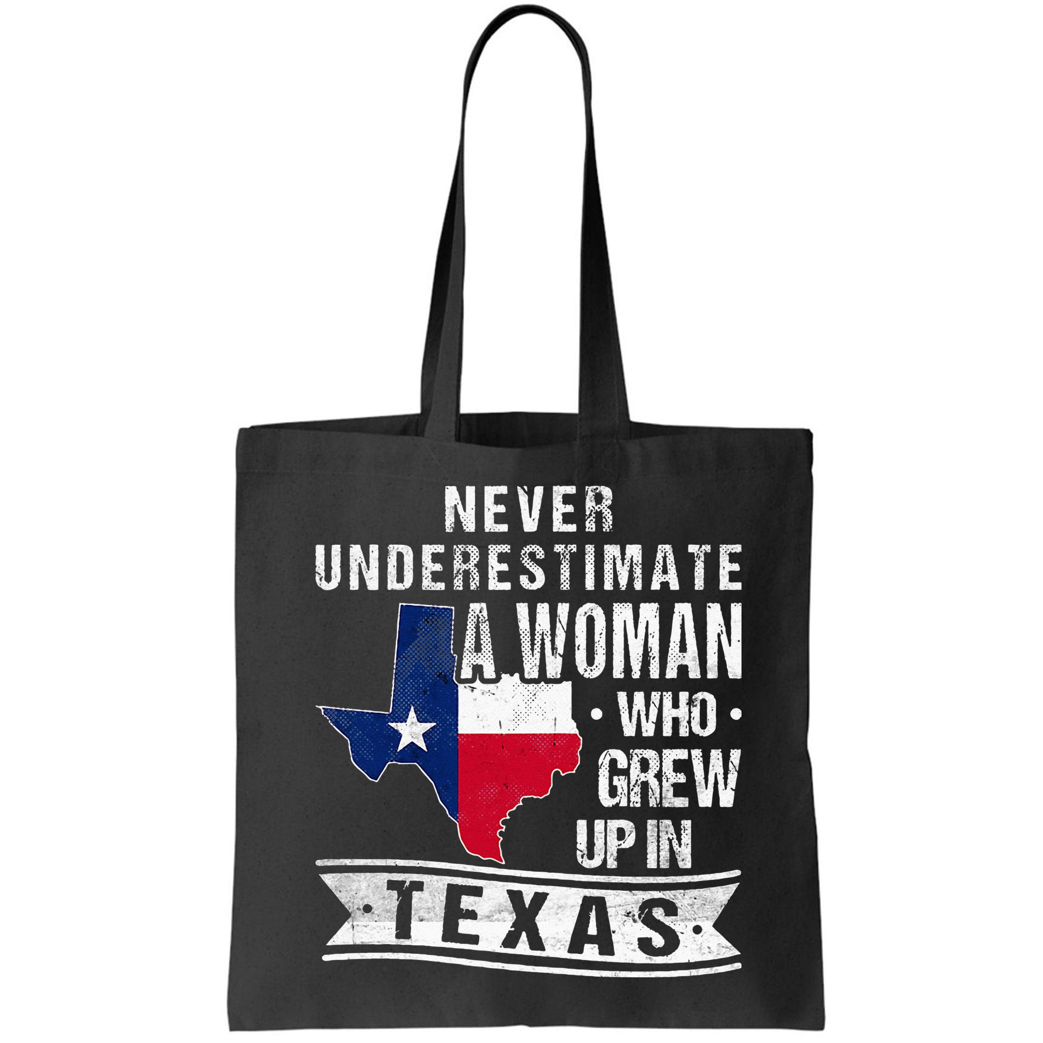 Texas Flag Map Vintage Texas Bag