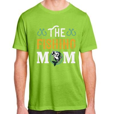 The Fishing Mom Funny Gift Adult ChromaSoft Performance T-Shirt