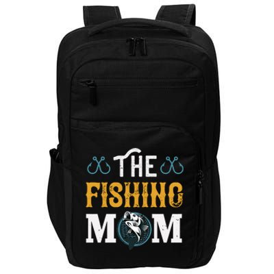 The Fishing Mom Funny Gift Impact Tech Backpack