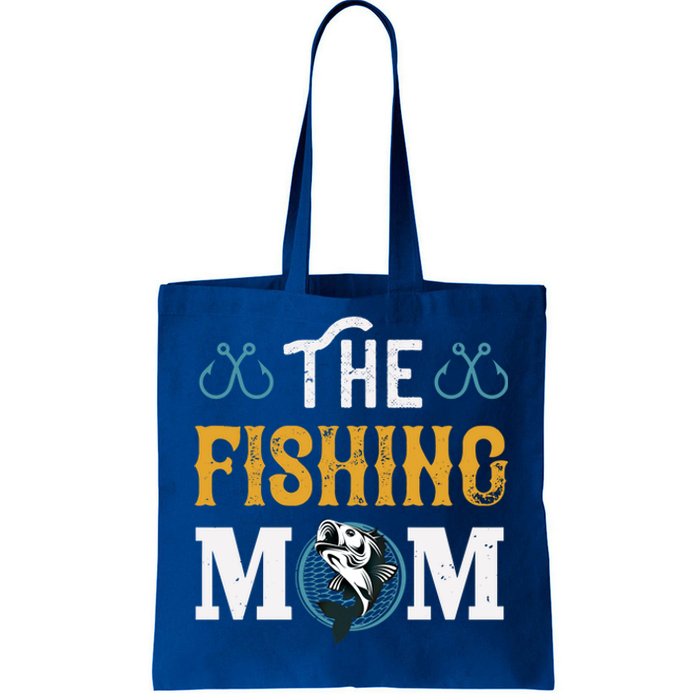 The Fishing Mom Funny Gift Tote Bag