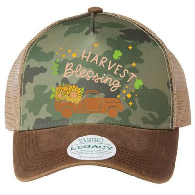 Thanksgiving Family Motif Gift Harvest Blessing Gift Legacy Tie Dye Trucker Hat