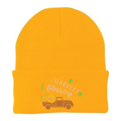 Thanksgiving Family Motif Gift Harvest Blessing Gift Knit Cap Winter Beanie