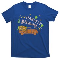 Thanksgiving Family Motif Gift Harvest Blessing Gift T-Shirt