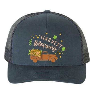 Thanksgiving Family Motif Gift Harvest Blessing Gift Yupoong Adult 5-Panel Trucker Hat