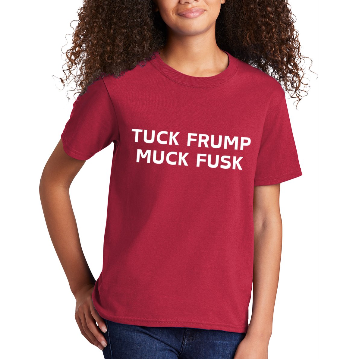 Tuck Frump Muck Fusk Kids T-Shirt