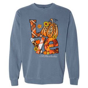 Thanksgiving Family Matching Im The Lil Brother Turkey Funny Garment-Dyed Sweatshirt