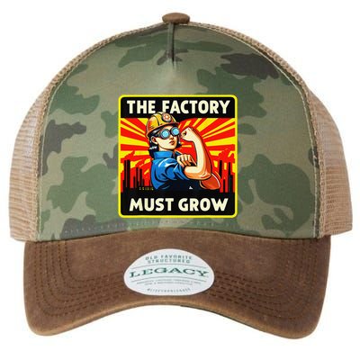 The Factory Must Grow Legacy Tie Dye Trucker Hat
