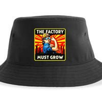 The Factory Must Grow Sustainable Bucket Hat