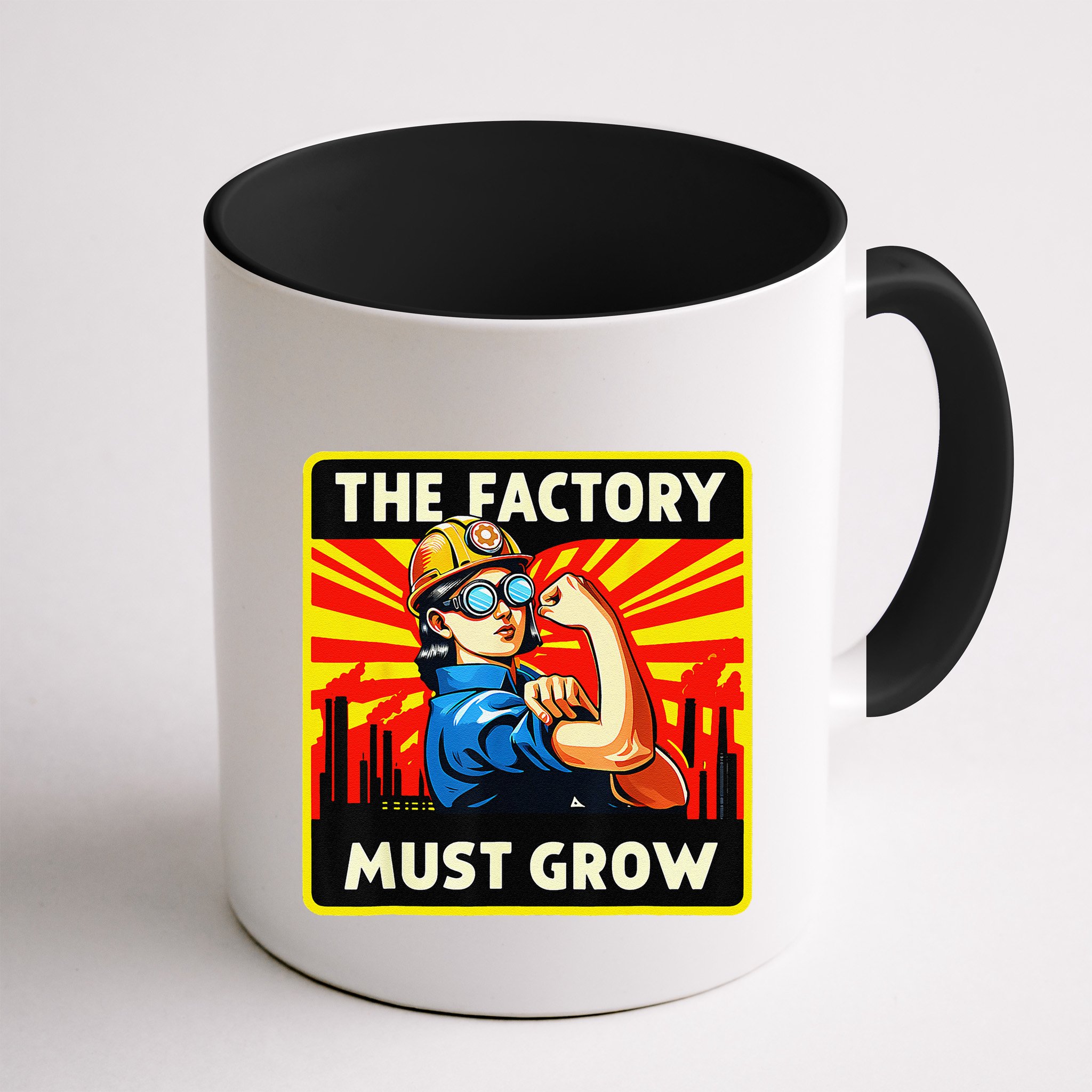 The Factory Must Grow Mug