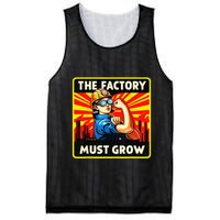 The Factory Must Grow Mesh Reversible Basketball Jersey Tank