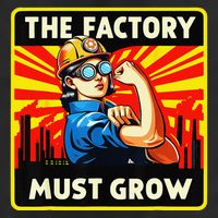 The Factory Must Grow Golf Towel