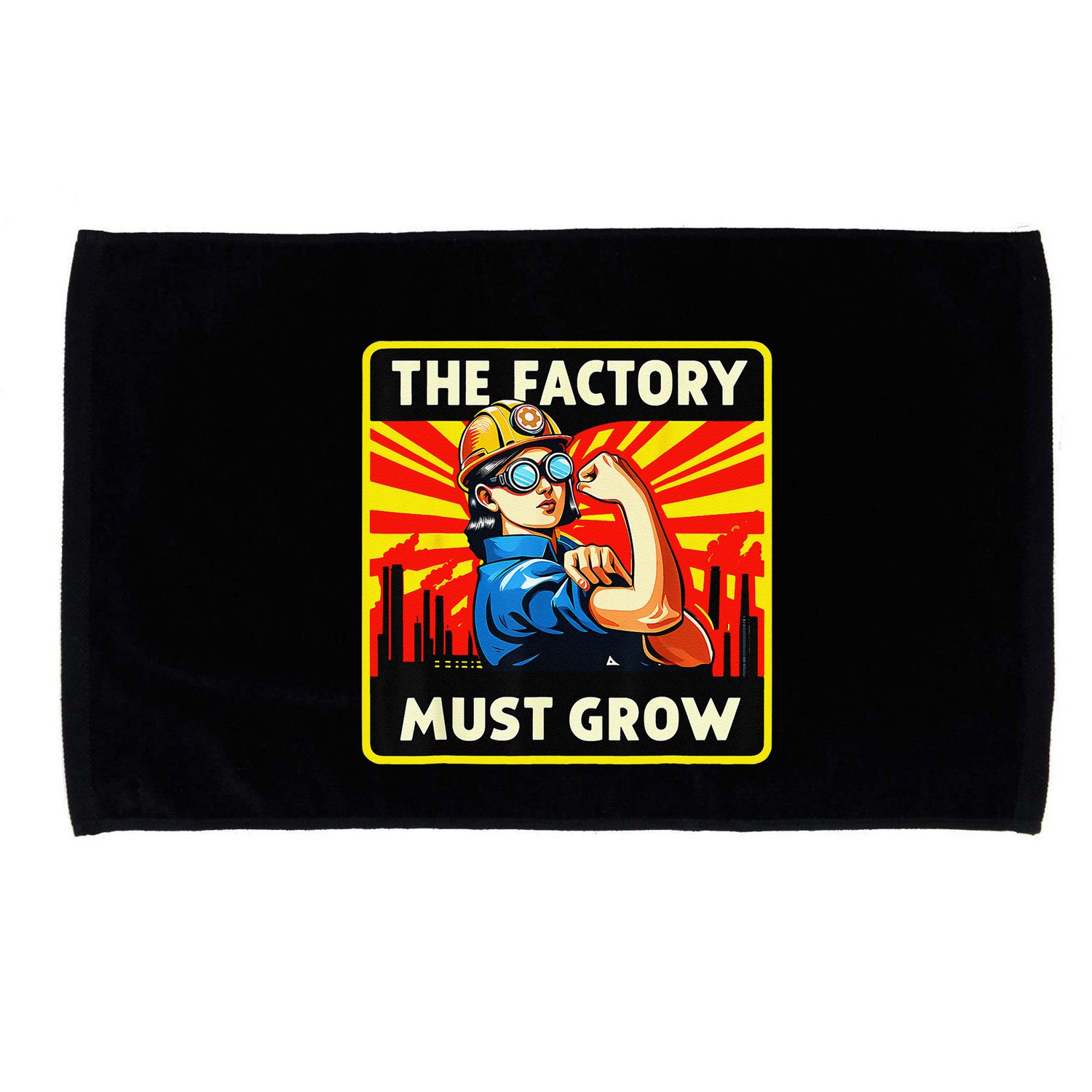 The Factory Must Grow Microfiber Hand Towel