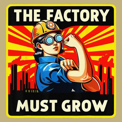 The Factory Must Grow T-Shirt