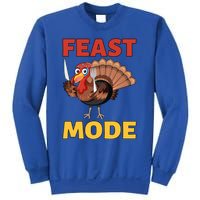 Thanksgiving Feast Mode Funny Turkey Gift Sweatshirt