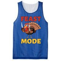 Thanksgiving Feast Mode Funny Turkey Gift Mesh Reversible Basketball Jersey Tank