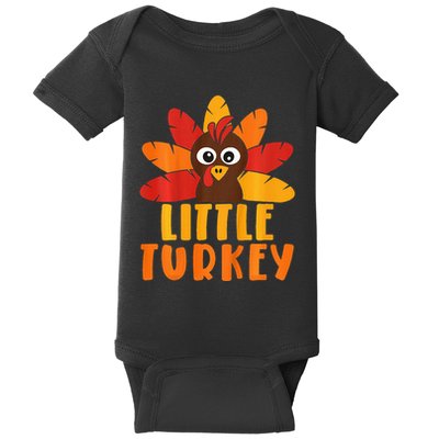 Thanksgiving Family Matching Outfit For Turkey Baby Bodysuit