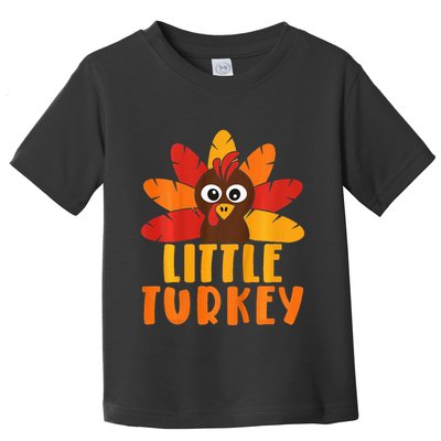 Thanksgiving Family Matching Outfit For Turkey Toddler T-Shirt