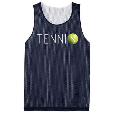 Tennis For Men Women Cool Text Tennis Ball Mesh Reversible Basketball Jersey Tank