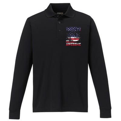 Thanksgiving Feast Mode Gift Performance Long Sleeve Polo