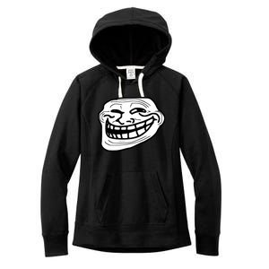 Troll Face Meme Funny Dank Meme Troll Face Women's Fleece Hoodie