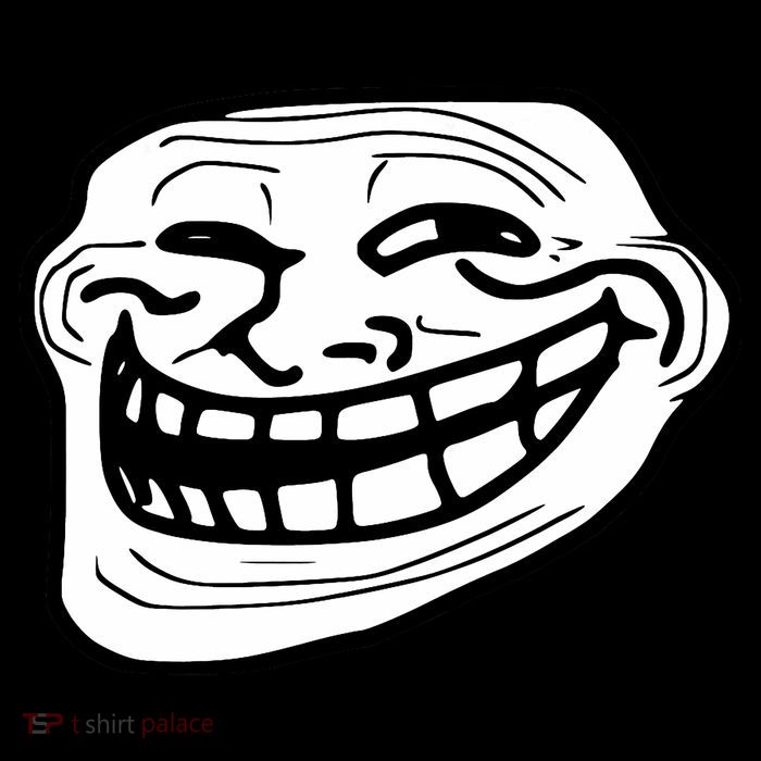Troll Face Meme Funny Dank Meme Troll Face Pom Pom 12in Knit Beanie