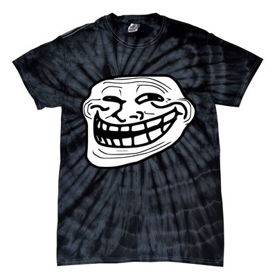 Troll Face Meme Funny Dank Meme Troll Face Tie-Dye T-Shirt