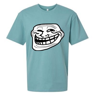 Troll Face Meme Funny Dank Meme Troll Face Sueded Cloud Jersey T-Shirt