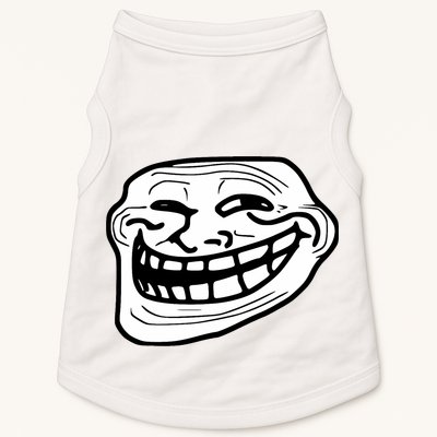 Troll Face Meme Funny Dank Meme Troll Face Doggie Tank