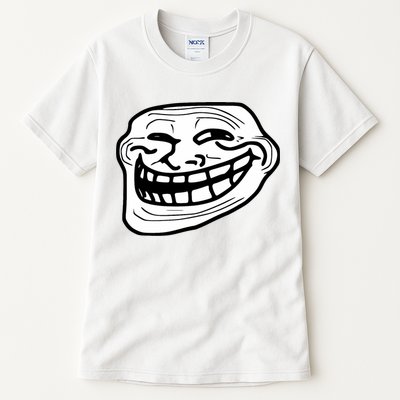Troll Face Meme Funny Dank Meme Troll Face Tall T-Shirt