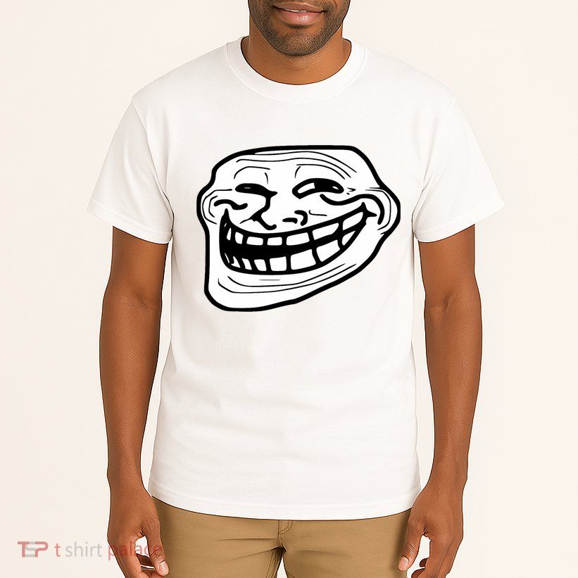 Troll Face Meme Funny Dank Meme Troll Face Tall T-Shirt