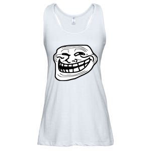 Troll Face Meme Funny Dank Meme Troll Face Ladies Essential Flowy Tank