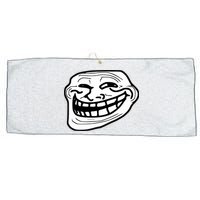 Troll Face Meme Funny Dank Meme Troll Face Large Microfiber Waffle Golf Towel