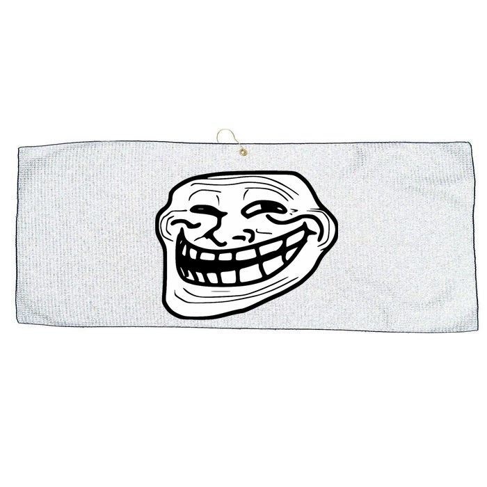 Troll Face Meme Funny Dank Meme Troll Face Large Microfiber Waffle Golf Towel