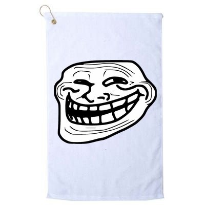Troll Face Meme Funny Dank Meme Troll Face Golf Towel