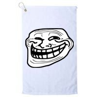 Troll Face Meme Funny Dank Meme Troll Face Golf Towel