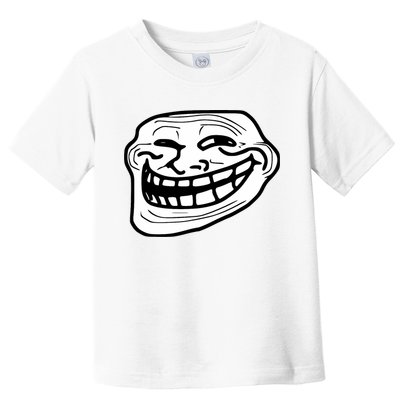 Troll Face Meme Funny Dank Meme Troll Face Toddler T-Shirt