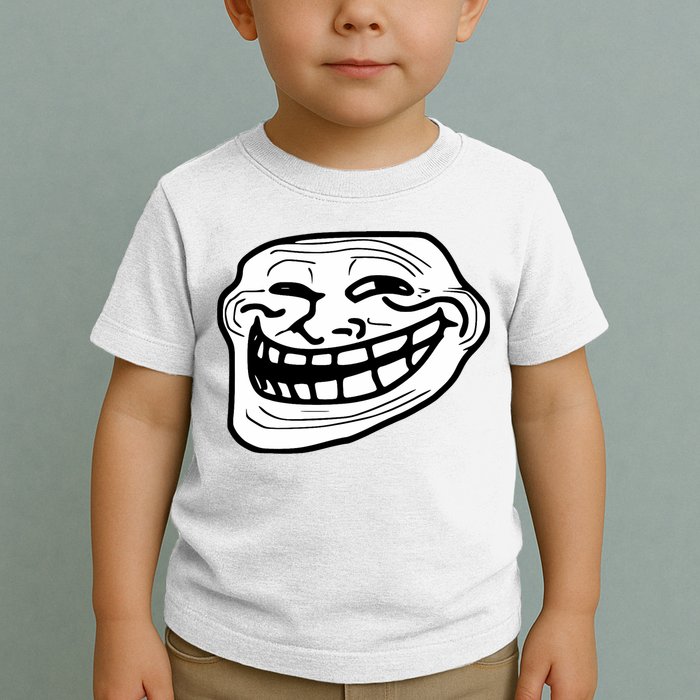 Troll Face Meme Funny Dank Meme Troll Face Toddler T-Shirt