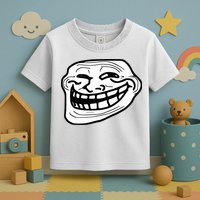 Troll Face Meme Funny Dank Meme Troll Face Toddler T-Shirt