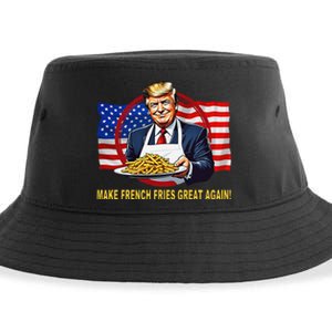 Trump Funny Make Fries Great Again Sustainable Bucket Hat