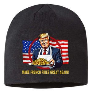 Trump Funny Make Fries Great Again Sustainable Beanie