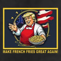 Trump Funny Make Fries Great Again 11oz C Handle Ceramic Mug