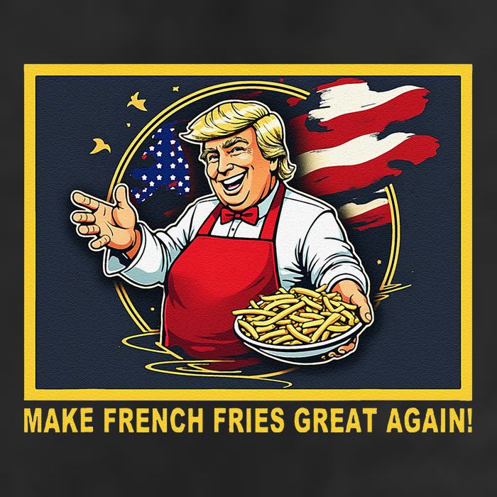 Trump Funny Make Fries Great Again 11oz C Handle Ceramic Mug